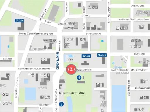 枕草子学の所在地を示す大阪梅田の地図